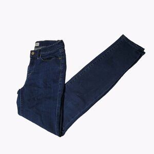 Madewell Jeans Womens Size 27 Skinny Low Rise Dark Wash Denim Pants